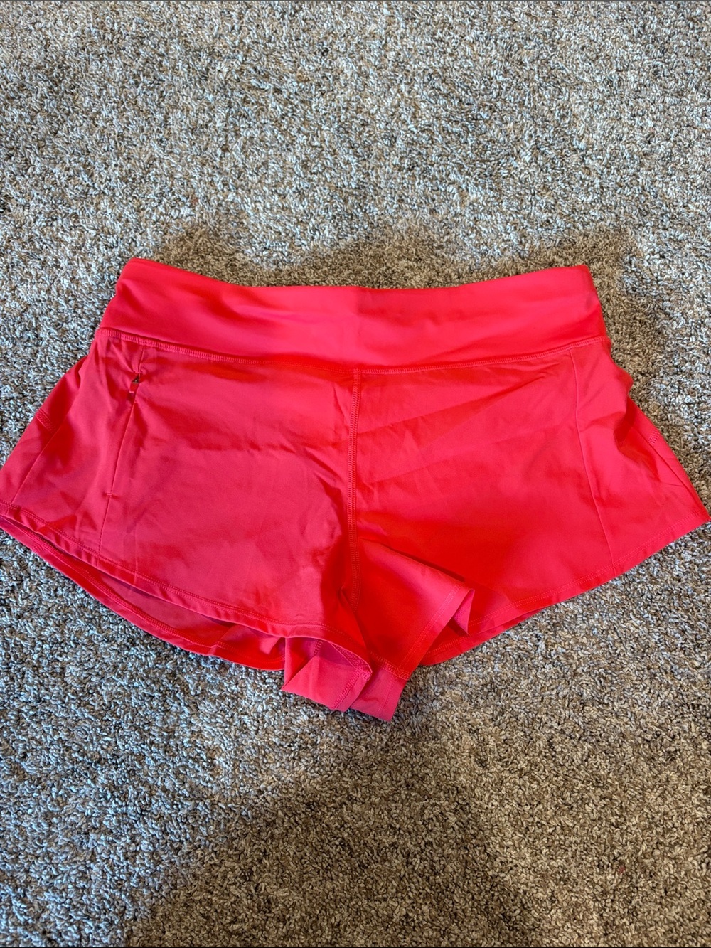Title Nine Orange Athletic Swim Shorts